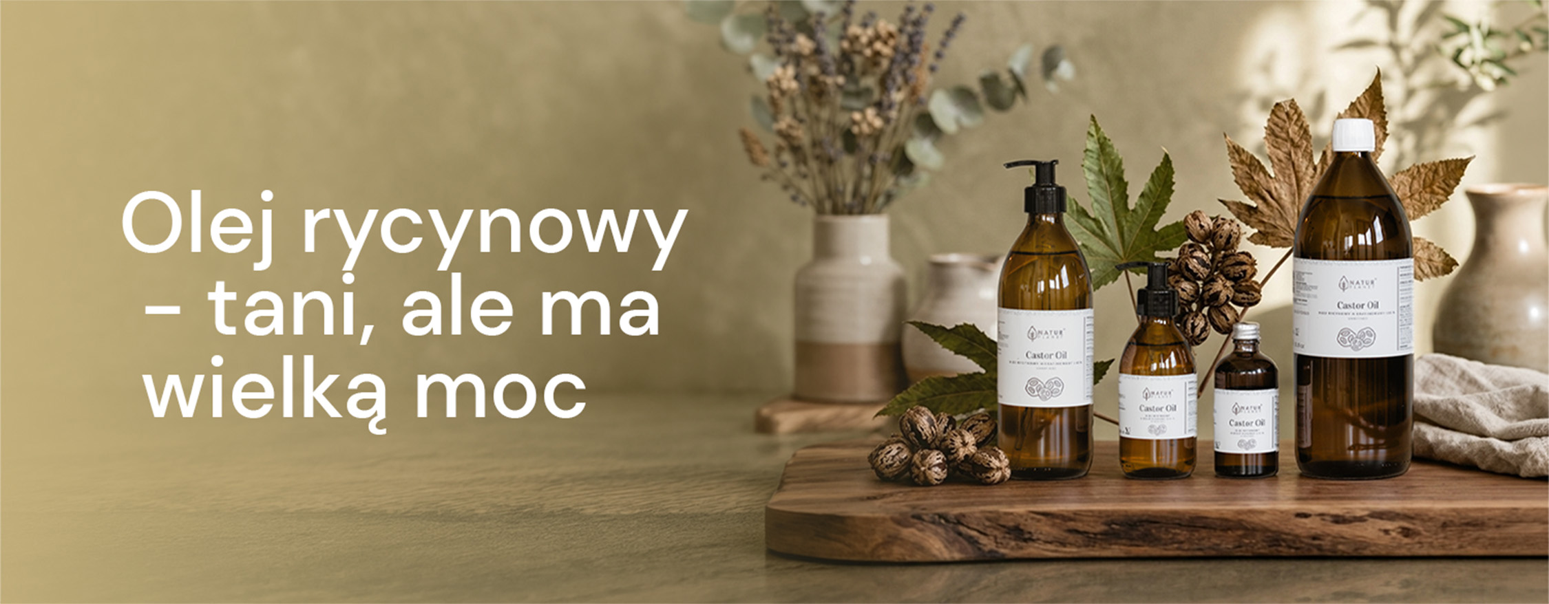 Olej rycynowy - nie kosztuje dużo, ale ma wielką moc